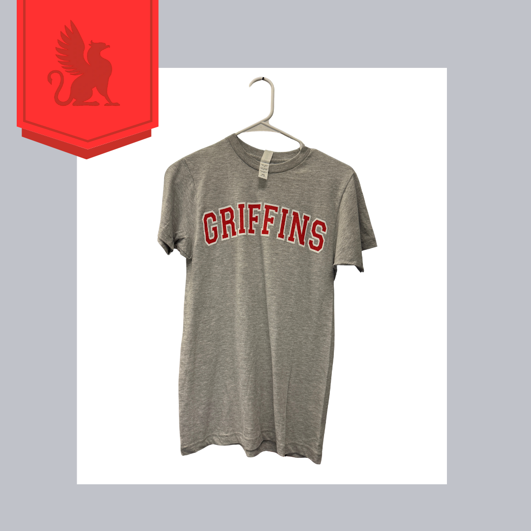 “Griffins” Gray Crewneck Tee