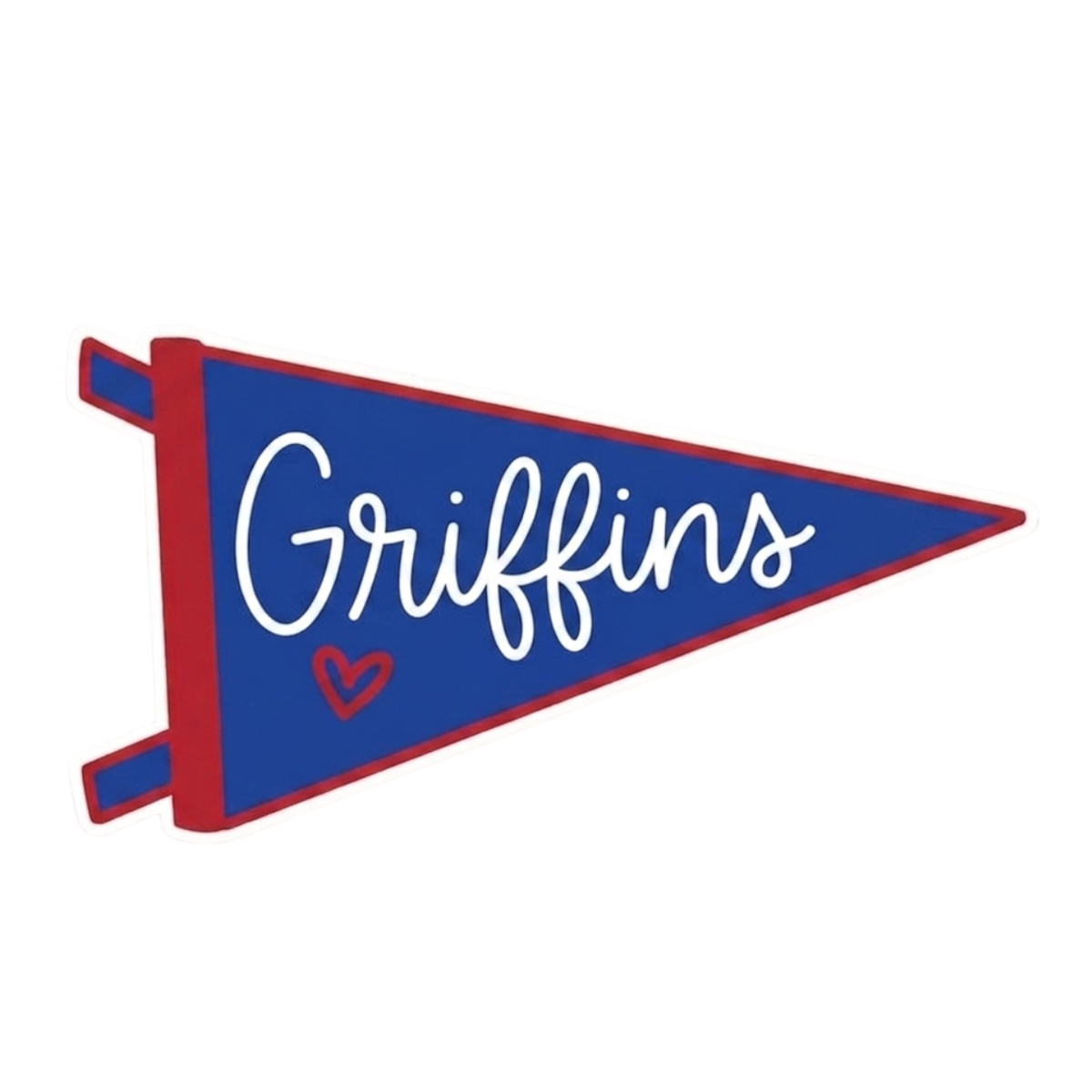 NEW Griffins Pennant Vinyl Sticker