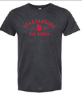 Dark Gray Spartanburg Day School Tee