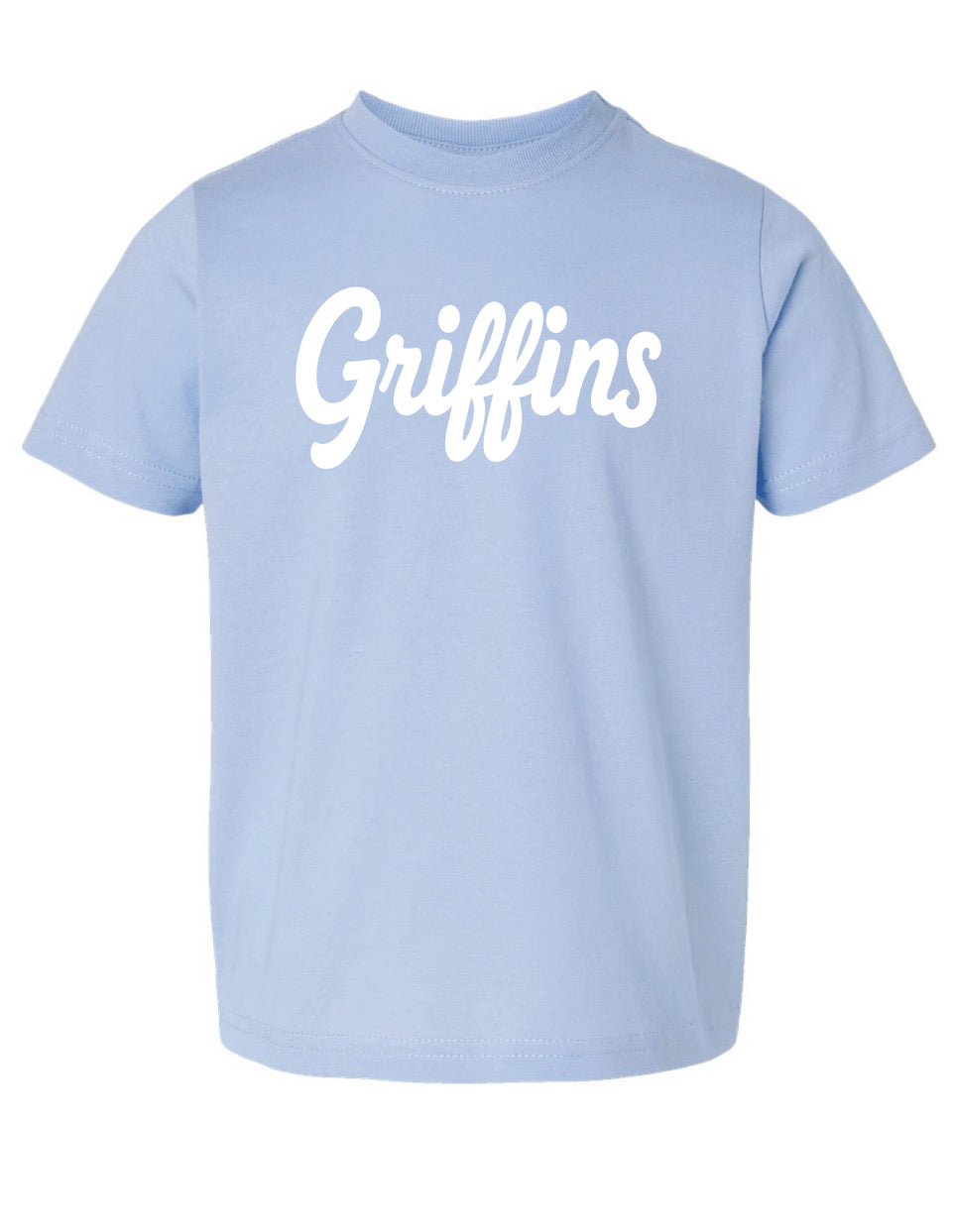NEW Spartanburg Day School Blue Kids Script Griffins Tee