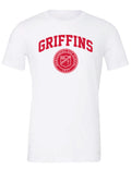 NEW Spartanburg Day School Griffins White Crest Tee