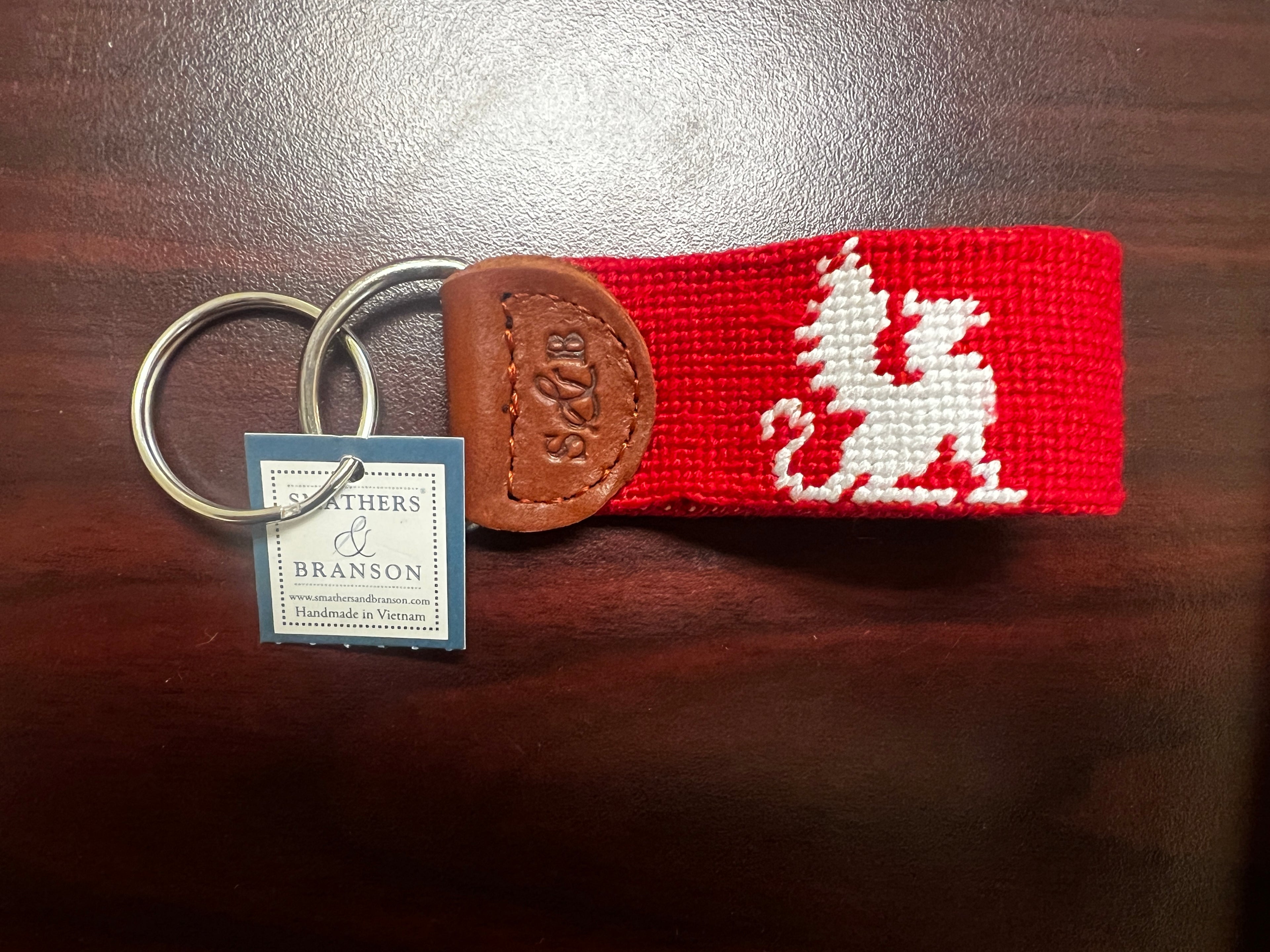 Smathers & Branson Needlepoint Key Fob