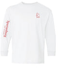 Long Sleeve Tee with Red Griffin Detail