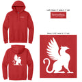 Red Spartanburg Day School Hoodie